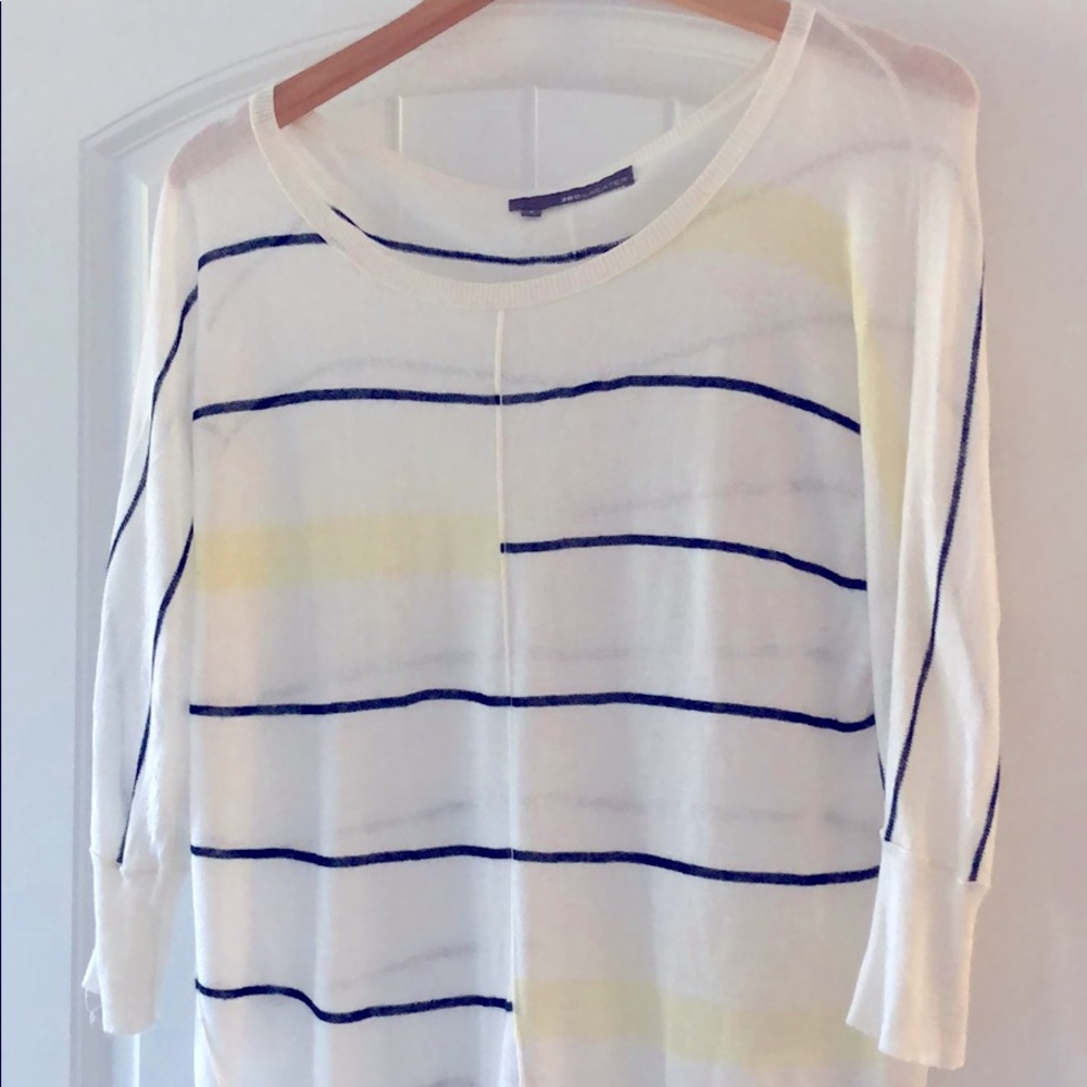 360 Sweater Cashmere Sheer Top